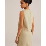 WE Fashion linnen top beige