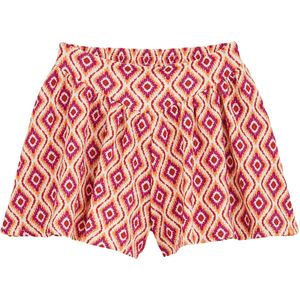 WE Fashion Broek  oranje / rood / wit