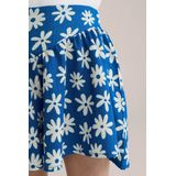 WE Fashion - Korte Broek - Kobaltblauw - Regular Fit