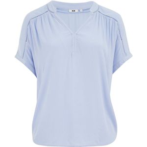 WE Fashion - Curve - Blouse - Met Structuur