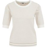 WE Fashion - Dames Top - Met Print - Regular Fit - Korte Mouwen