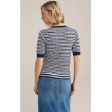 WE Fashion - Gebreide Trui - Ronde Hals - Viscose/Polyester - Comfortabel