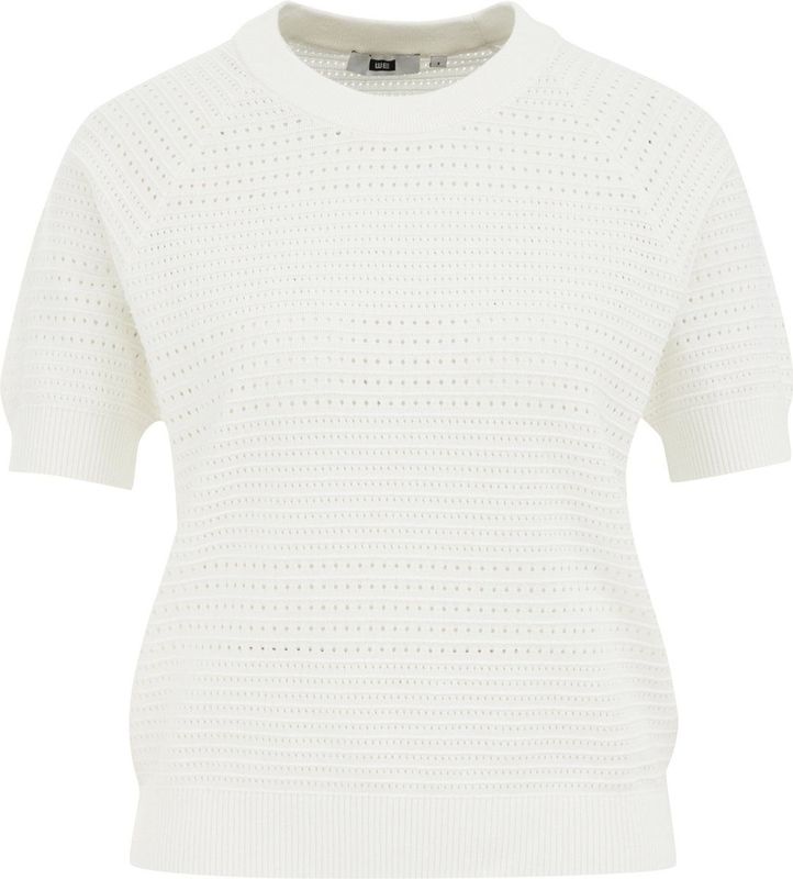 WE Fashion - Dames Trui - Opengewerkte Structuur