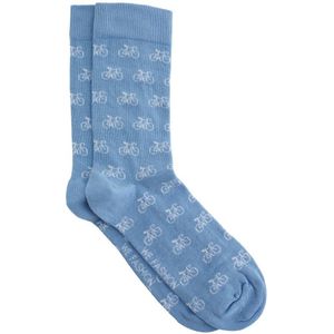 WE Fashion - Sokken - Lichtblauw - All Over Print
