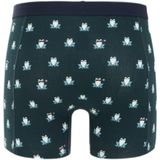 WE Fashion - Boxershort - Donkergroen