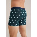 WE Fashion - Boxershort - Donkergroen