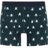 WE Fashion - Boxershort - Donkergroen