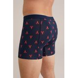 WE Fashion - Boxershort - Donkerblauw
