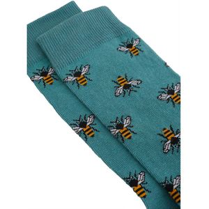 WE Fashion - Sokken - Groen - All Over Print