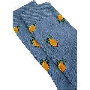 WE Fashion - Sokken - Blauw - All Over Print