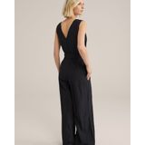 Jumpsuit - Effen - Viscose - Mouwloos - Normale Pasvorm
