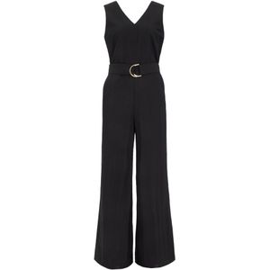 Jumpsuit - Effen - Viscose - Mouwloos - Normale Pasvorm