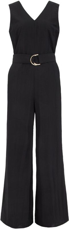 Jumpsuit - Effen - Viscose - Mouwloos - Normale Pasvorm