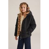 WE Fashion - Reversible Jas - Imitatiebont - Meisjes