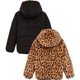 WE Fashion - Reversible Jas - Imitatiebont - Meisjes