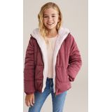 noukie's , pyjama , jersey  oud rose , poesje  0maand 50