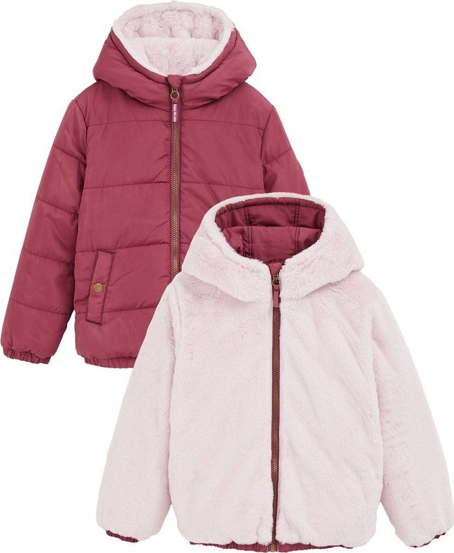 WE Fashion - Reversible Jas - Imitatiebont - Meisjes