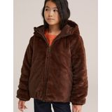 WE Fashion - Reversible Jas - Imitatiebont - Meisjes
