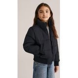 WE Fashion - Bomberjack - Meisjes - Regular Fit - Opstaande Kraag