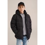 Blue Ridge - Gewatteerde Jas - Zwart - Jongens - Regular Fit