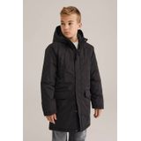 Blue Ridge - Jongens Parka Jas - Zwart