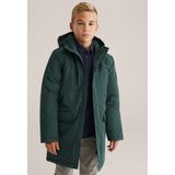 Blue Ridge - Jongens Parka Jas - Donkergroen - Regular Fit