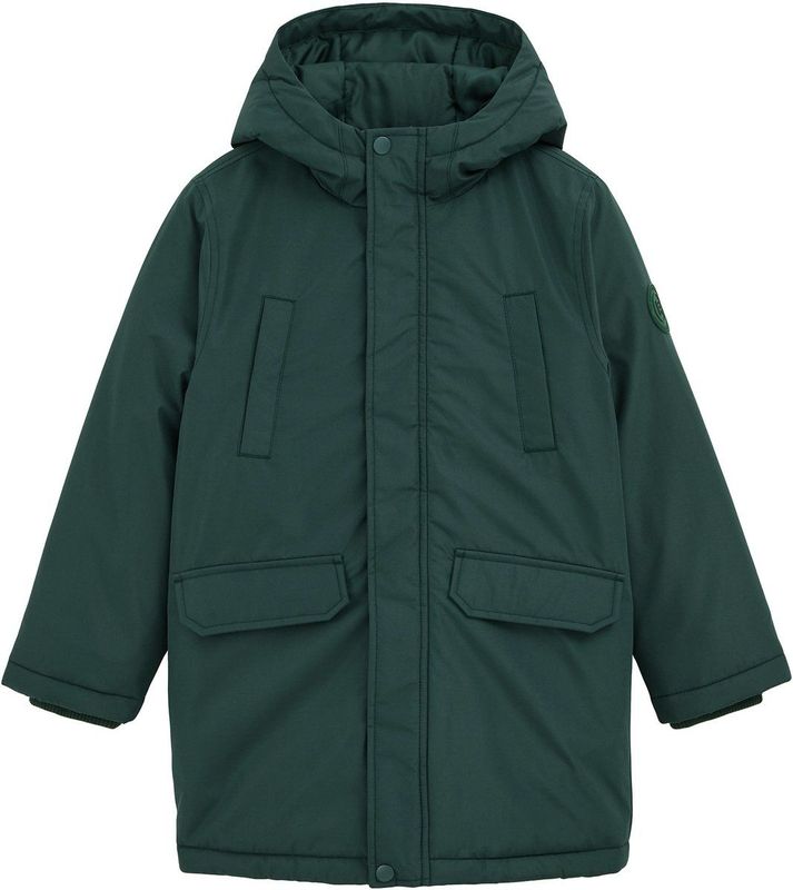 Blue Ridge - Jongens Parka Jas - Donkergroen - Regular Fit