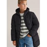 WE Fashion - Winterjas - Zwart - Gewatteerde Jas - Met Capuchon