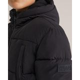 WE Fashion - Winterjas - Zwart - Gewatteerde Jas - Met Capuchon