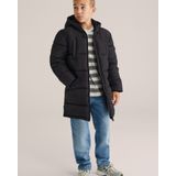 WE Fashion - Winterjas - Zwart - Gewatteerde Jas - Met Capuchon