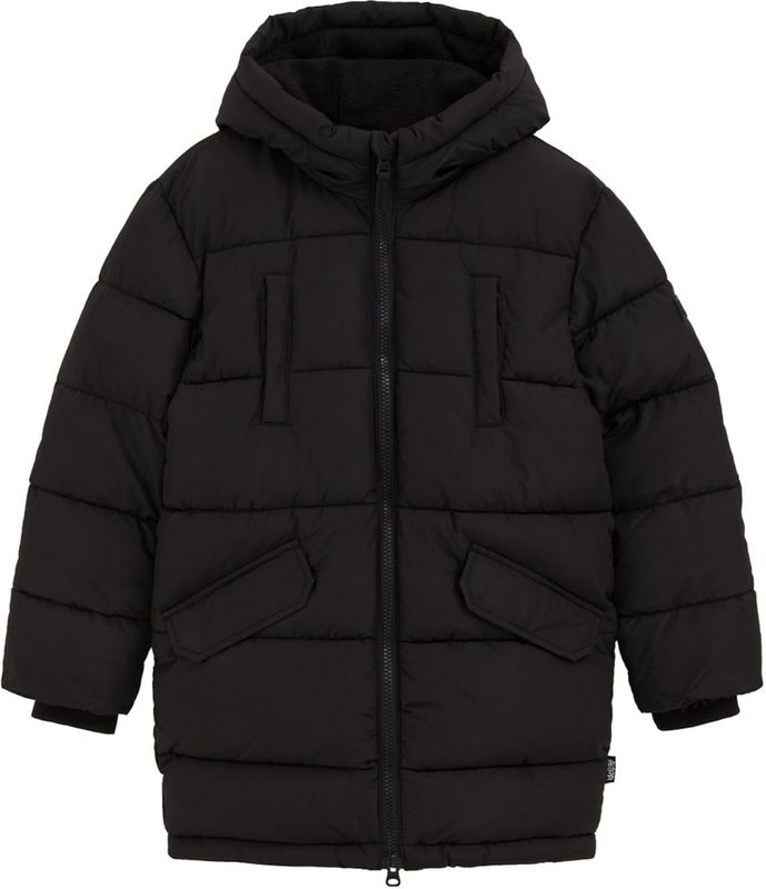 WE Fashion - Winterjas - Zwart - Gewatteerde Jas - Met Capuchon