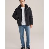 WE Fashion - Pufferjas - Heren - Regular Fit - Waterafstotend