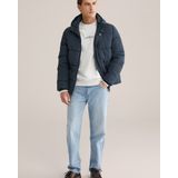 WE Fashion - Pufferjas - Heren - Regular Fit - Waterafstotend