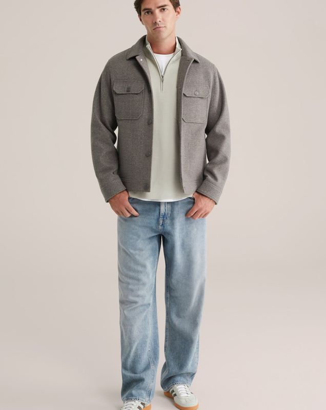 WE Fashion - Tussenjas - Grijs