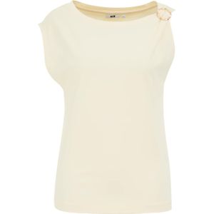 WE Fashion - Mouwloze Top - Viscose - Zwart