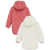 WE Fashion - Reversible Jas - Roze - Meisjes - Regular Fit