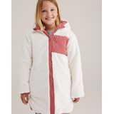 WE Fashion - Reversible Jas - Roze - Meisjes - Regular Fit