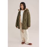 WE Fashion - Reversible Jas - Imitatiebont - Meisjes - Regular Fit