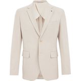 WE Fashion - Slim Fit Blazer - Beige