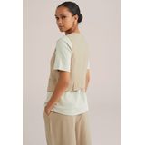 WE Fashion - Getailleerd Gilet - Krijtstreep