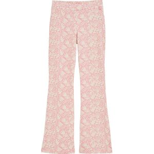 WE Fashion - Flared Broek - Roze Koraal - Viscose