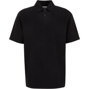 Poloshirt - Effen - Katoen - Losse Pasvorm - Kwartmouw