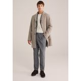 Van Gils - Regular Fit Overjas - Gerecyclede Wolmix - Stijlvol Dessin