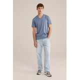 WE Fashion - Regular Fit T-shirt - Katoen