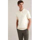 WE Fashion - Regular Fit Polo - Fijngebreid