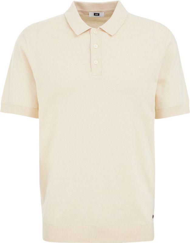 WE Fashion - Regular Fit Polo - Fijngebreid