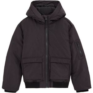 WE Fashion - Gewatteerde Bomber Jas - Jongens - Met Capuchon