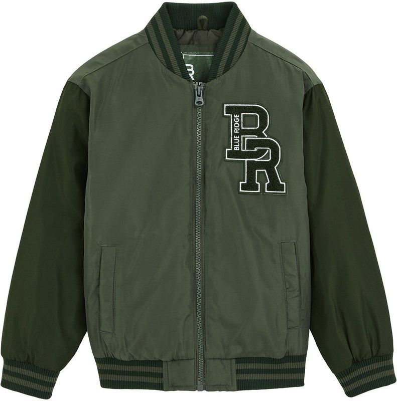 WE Fashion - Blue Ridge - Jas - Voor Jongens - Met Ritssluiting en Patches