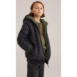 Blue Ridge - Reversible Teddy Jas - Zwart - Jongens