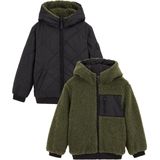 Blue Ridge - Reversible Teddy Jas - Zwart - Jongens